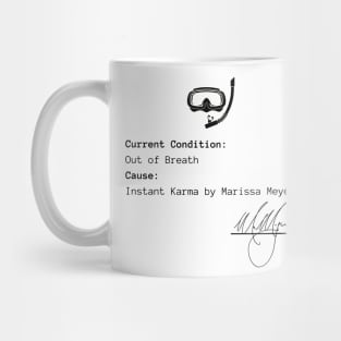 Current Condition: Out of Breath Mug